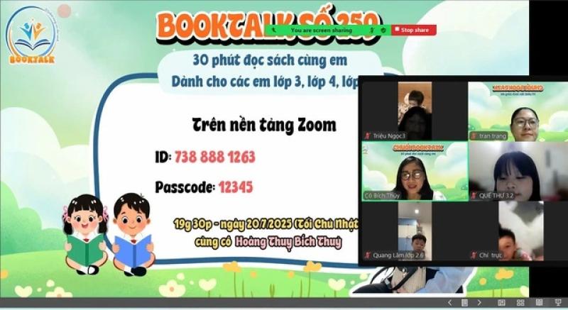 Cô giáo tiểu học TP.HCM sáng kiến mô hình đọc sách 'không biên giới' - Ảnh 1.