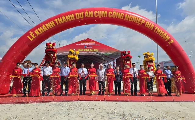 Đồng Tháp khánh thành CCN Gia Thuận 2, mở rộng cực tăng trưởng phía đông- Ảnh 1.