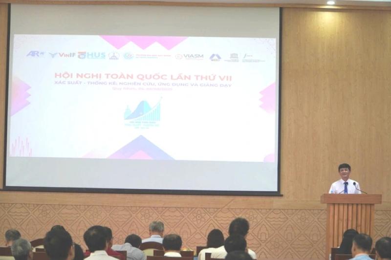 Khai mạc hội nghị toàn quốc về xác suất - thống kê tại Trường ĐH Quy Nhơn - Ảnh 1. Khai mạc hội nghị toàn quốc về xác suất - thống kê tại Trường ĐH Quy Nhơn - Ảnh 1.