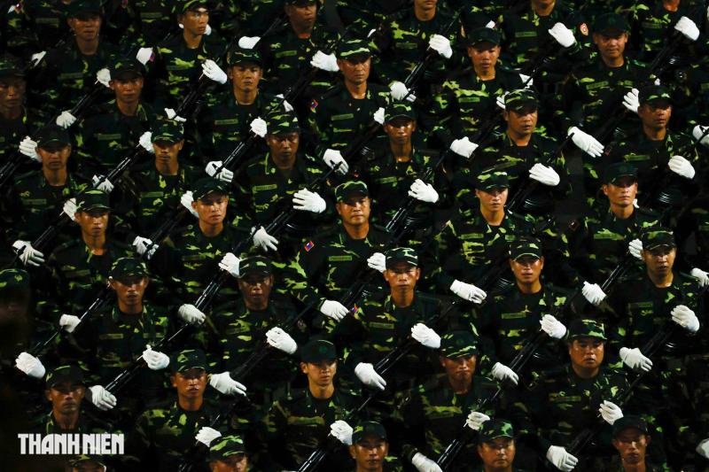 Quân nhân Nga , Lào , Campuchia tham gia diễu binh tại Quảng trường Ba Đình - Ảnh 8.