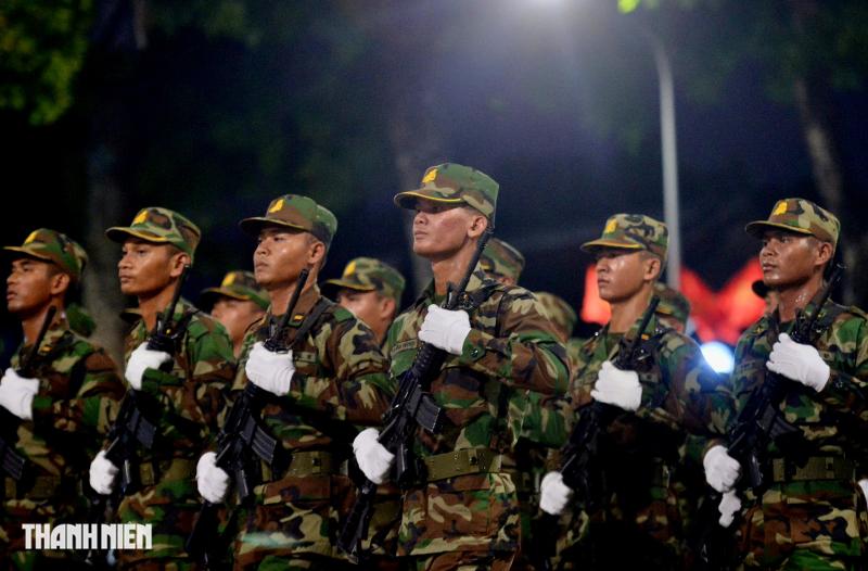 Quân nhân Nga , Lào , Campuchia tham gia diễu binh tại Quảng trường Ba Đình - Ảnh 12.