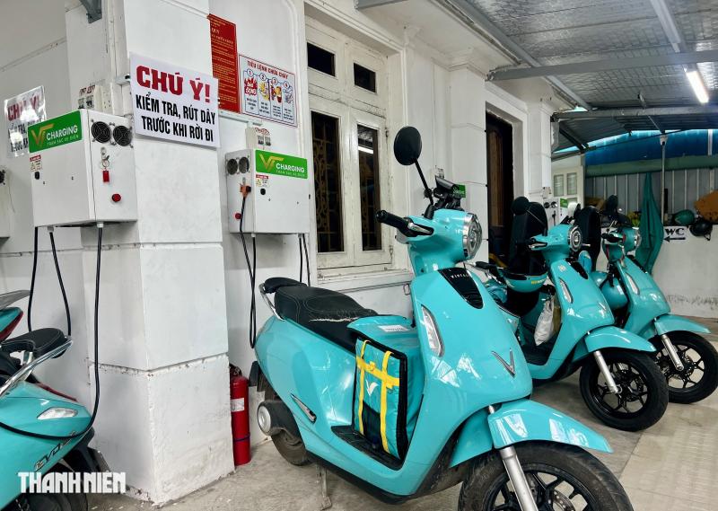 Bên trong trạm sạc xe điện ở TP.HCM PCCC như thế nào? - Ảnh 5.