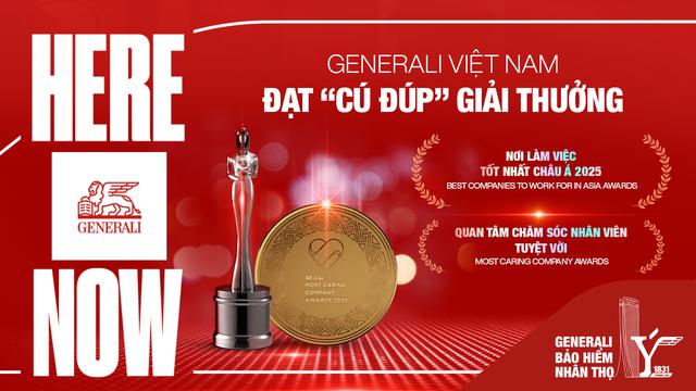 Generali Việt Nam được vinh danh tại HR Asia Awards 2025 - Ảnh 1.