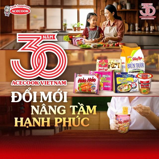 Acecook Việt Nam - Hành trình 30 năm gắn bó tinh hoa ẩm thực của người Việt  - Ảnh 2.