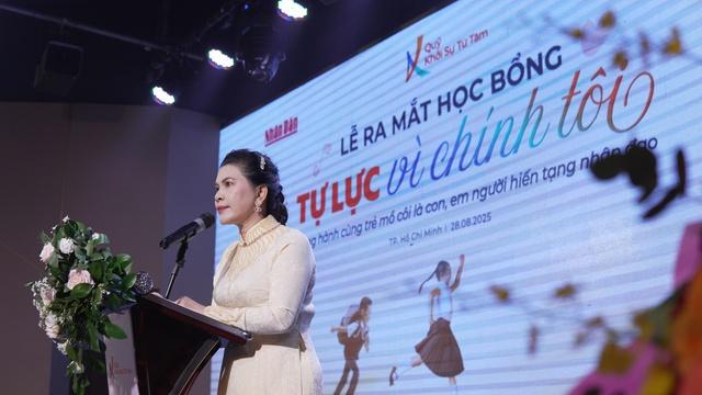Ra mắt học bổng Tự lực vì chính tôi cho con em có người thân hiến tạng- Ảnh 1.