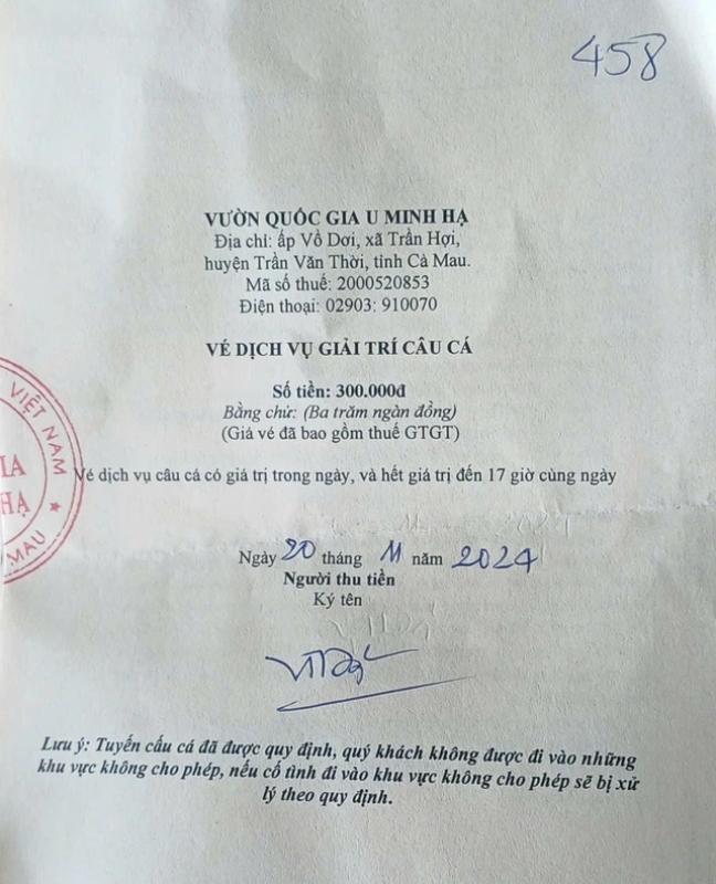 Cà Mau: Thanh tra dịch vụ câu cá tại Vườn quốc gia U Minh Hạ - Ảnh 1.
