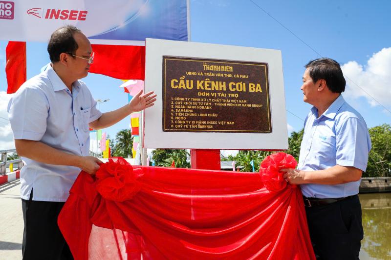 Báo Thanh Niên khánh thành cây cầu 'trong mơ' ở vùng đất cuối bản đồ Việt Nam- Ảnh 14.