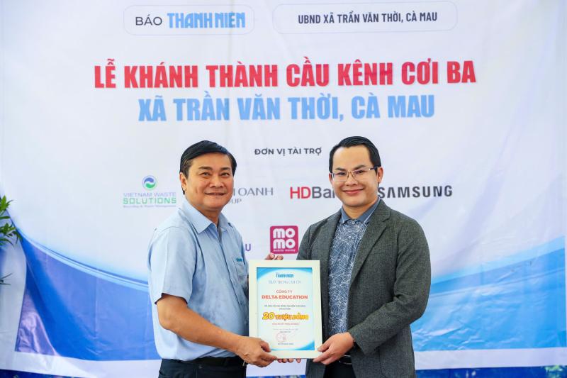 Báo Thanh Niên khánh thành cây cầu 'trong mơ' ở vùng đất cuối bản đồ Việt Nam- Ảnh 5.