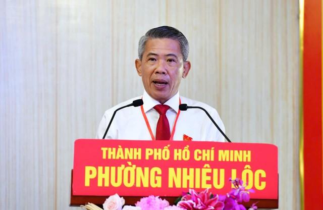 TP.HCM: Nguyên Chủ tịch quận 3 Võ Văn Đức làm Bí thư phường Nhiêu Lộc- Ảnh 1.