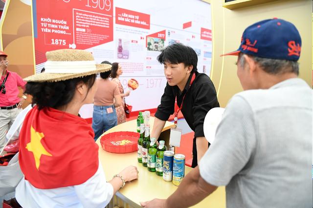SABECO kỷ niệm 150 năm, lan tỏa cảm hứng tại Triển lãm Thành tựu đất nước 2025 - Ảnh 3.