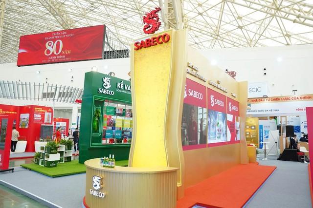 SABECO khẳng định vị thế thương hiệu quốc gia tại Triển lãm Thành tựu Đất nước 2025- Ảnh 1.
