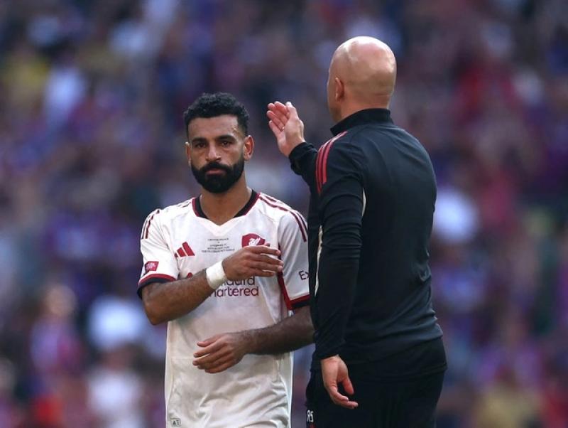 Salah sút hỏng 11 m, Liverpool mất chức vô địch Siêu cúp Anh vào tay Crystal Palace- Ảnh 1. Salah sút hỏng 11 m, Liverpool mất chức vô địch Siêu cúp Anh vào tay Crystal Palace- Ảnh 1.