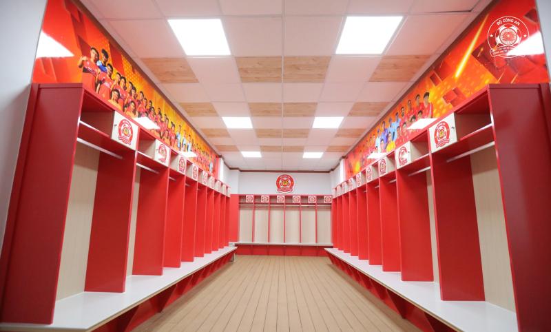 Sân Thống Nhất đẹp long lanh, sẵn sàng chứng kiến CLB Công an TP.HCM đấu đội Hà Nội- Ảnh 4.