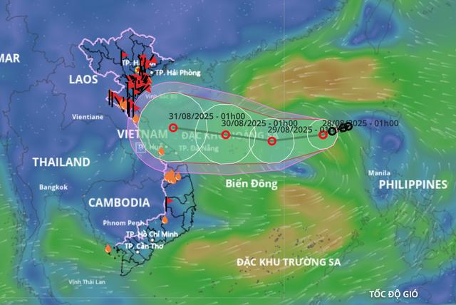 Áp thấp nhiệt đới trên Biển Đông sắp tăng cấp- Ảnh 1.