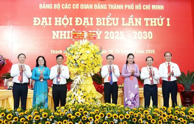 283 đại biểu về dự Đại hội Đảng bộ các cơ quan Đảng TP.HCM- Ảnh 1.