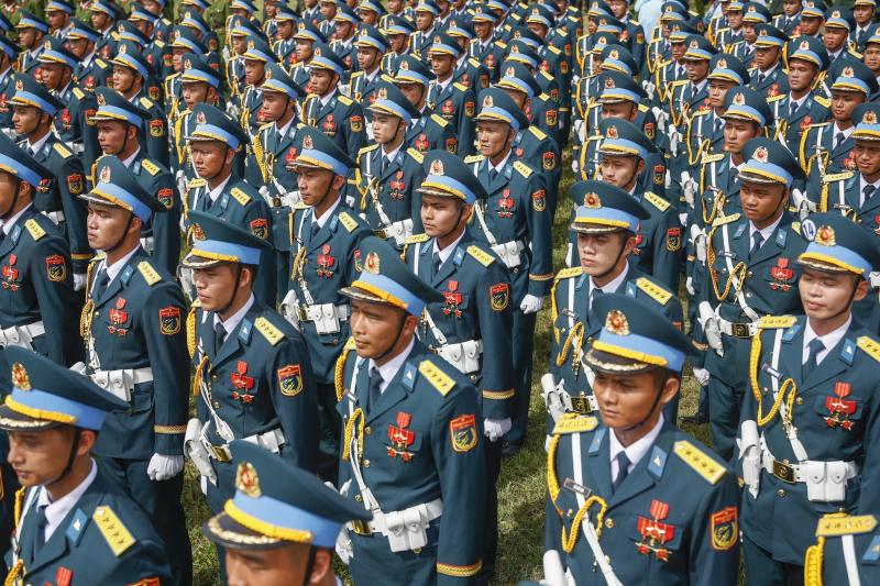 Kỵ binh xuất hiện tại buổi hợp luyện nhiệm vụ diễu binh A80- Ảnh 28. Kỵ binh xuất hiện tại buổi hợp luyện nhiệm vụ diễu binh A80- Ảnh 28.