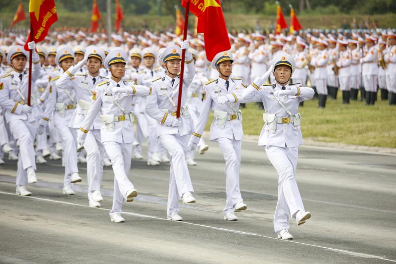 Kỵ binh xuất hiện tại buổi hợp luyện nhiệm vụ diễu binh A80- Ảnh 3. Kỵ binh xuất hiện tại buổi hợp luyện nhiệm vụ diễu binh A80- Ảnh 3.