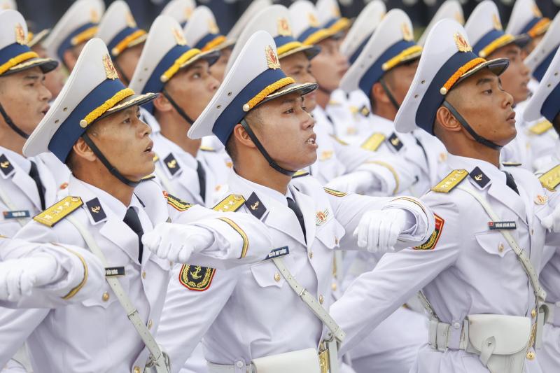 Kỵ binh xuất hiện tại buổi hợp luyện nhiệm vụ diễu binh A80- Ảnh 4. Kỵ binh xuất hiện tại buổi hợp luyện nhiệm vụ diễu binh A80- Ảnh 4.