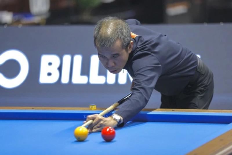 Billiards: Trần Quyết Chiến thắng nghẹt thở, số 1 thế giới bị loại sốc- Ảnh 1. Billiards: Trần Quyết Chiến thắng nghẹt thở, số 1 thế giới bị loại sốc- Ảnh 1.