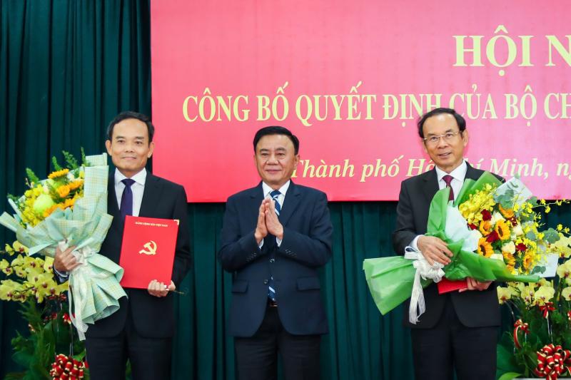 Chân dung lãnh đạo chủ chốt Thành ủy TP.HCM - Ảnh 1.