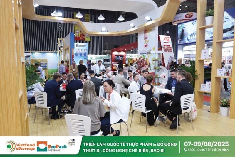 Sắp diễn ra triển lãm quốc tế chuyên ngành thực phẩm đồ uống hơn 1.400 gian hàng- Ảnh 1. Sắp diễn ra triển lãm quốc tế chuyên ngành thực phẩm đồ uống hơn 1.400 gian hàng- Ảnh 1.
