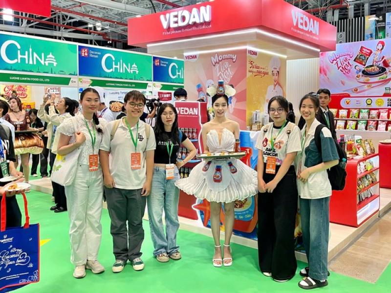 Vedan khẳng định vị thế tại Vietfood & Beverage 2025 bằng trải nghiệm đột phá - Ảnh 1.