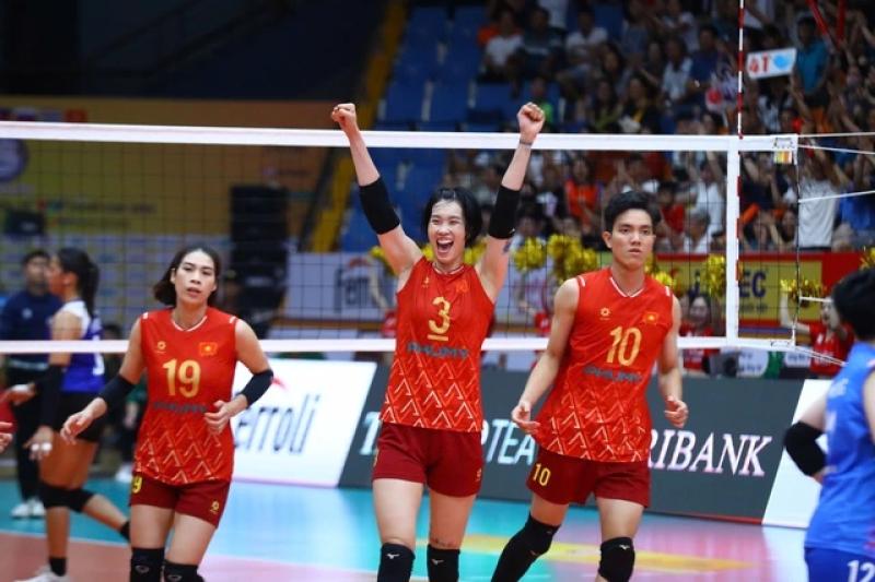 Philippines không thể cản bước đội tuyển bóng chuyền nữ Việt Nam ở chặng 2 SEA V.League- Ảnh 2. Philippines không thể cản bước đội tuyển bóng chuyền nữ Việt Nam ở chặng 2 SEA V.League- Ảnh 2.