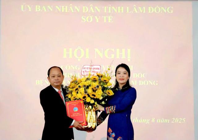 Bổ nhiệm giám đốc Bệnh viện đa khoa Lâm Đồng- Ảnh 1.