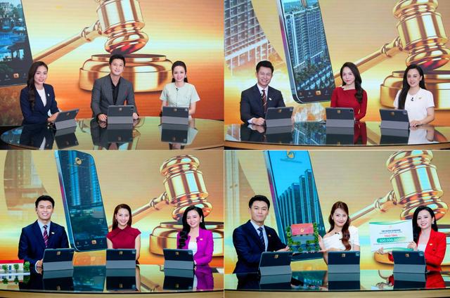 Sunshine Group tiên phong đưa livestream đặt giá bất động sản lên sóng truyền hình  - Ảnh 1.