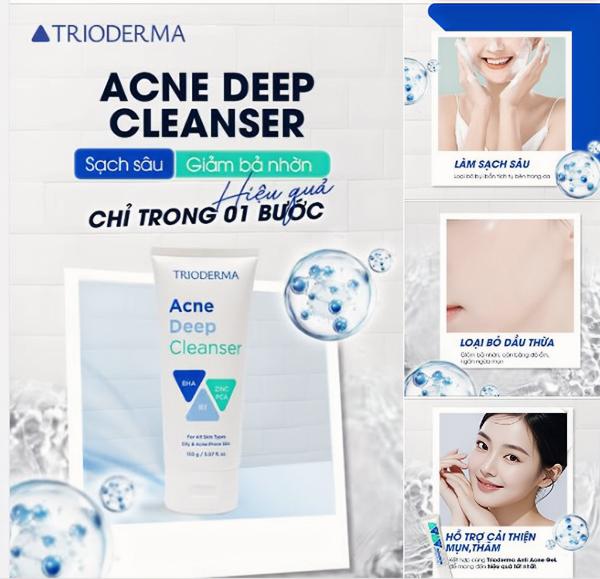 Giải mã sức hút của Gel rửa mặt Trioderma đang được gen Z tìm mua khắp nơi - Ảnh 1.