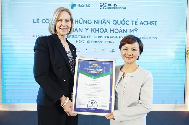 Đạt chuẩn ACHSI toàn hệ thống, Hoàn Mỹ tạo dấu ấn mới cho y tế tư nhân - Ảnh 1.