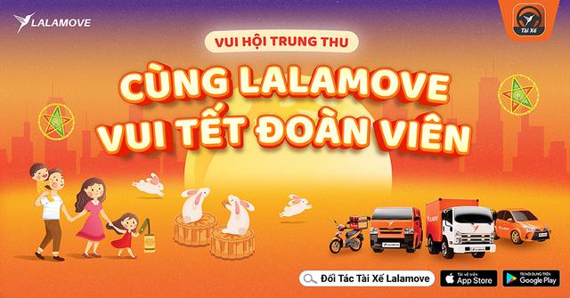 Lalamove mang Trung Thu ấm áp đến từng gia đình của Đối tác tài xế - Ảnh 1.