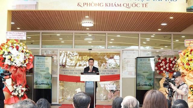 BV Quốc tế City ra mắt: Trung tâm Thẩm mỹ - Y học tái tạo, Pk Quốc tế- Ảnh 3.