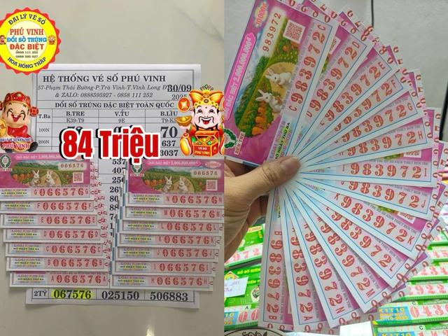 Xổ số miền Nam ngày 30 tháng 9: Nhiều đại lý vừa đổi 182 tờ trúng số - Ảnh 3.