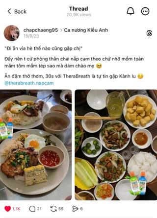 ‘Ăn đậm, thở thơm’ cùng TheraBreath: Từ văn hóa ẩm thực đến giải pháp y khoa- Ảnh 4.