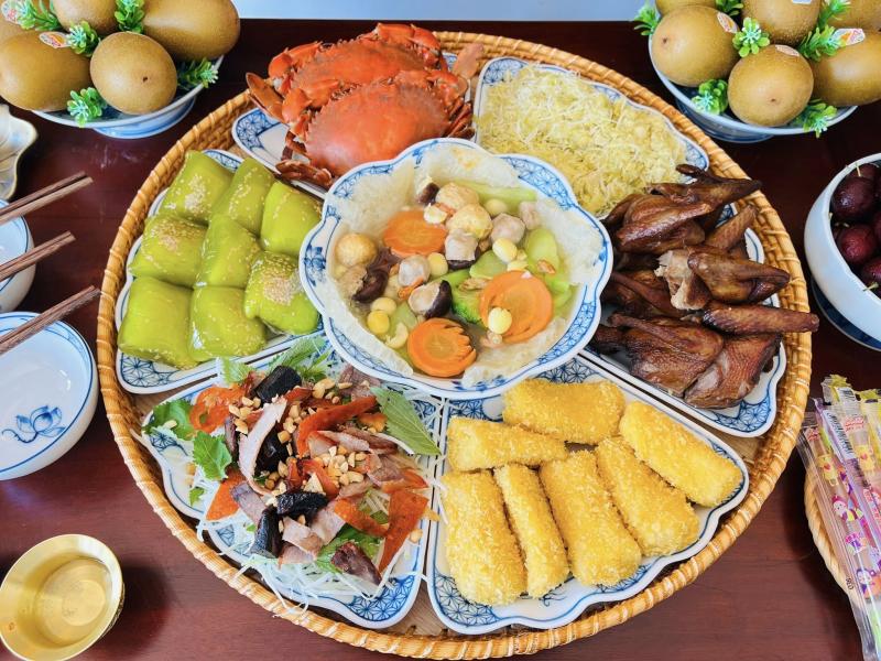Mâm cúng Vu lan rằm tháng 7 âm lịch đẹp mắt: Chay thanh tịnh, mặn đủ đầy - Ảnh 7.