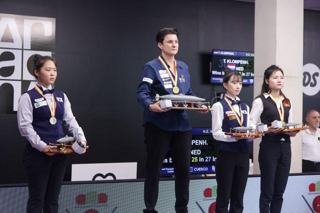Billiards: Cơ thủ Việt Nam xuất sắc giành huy chương giải nữ vô địch thế giới- Ảnh 2.