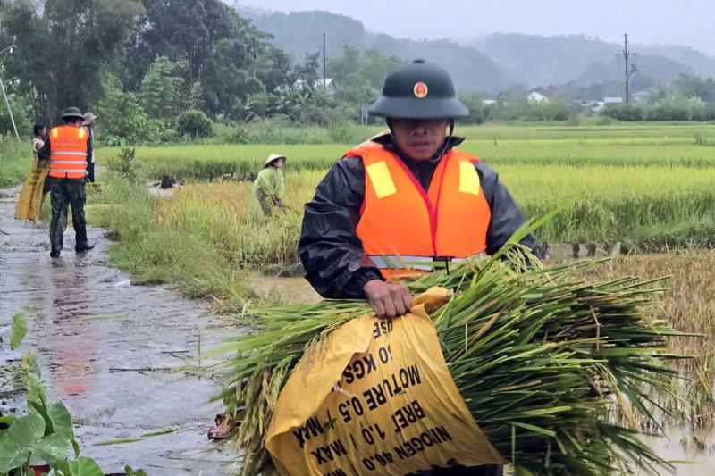 Huế mưa lớn, người dân chằng chống nhà cửa, đưa ô tô đến vị trí cao   - Ảnh 7.