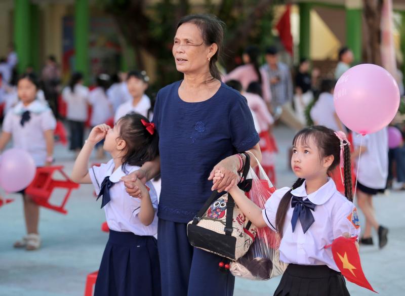 Hình ảnh đáng yêu trong ngày khai giảng- Ảnh 2.