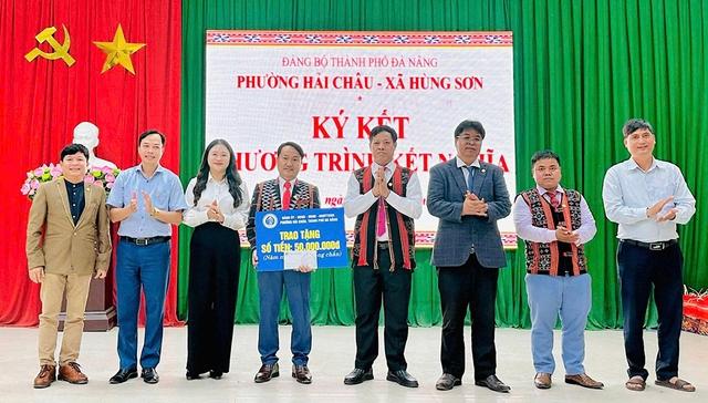 Hỗ trợ miền núi: Kết nghĩa giữa phường miền xuôi và xã miền ngược tại Đà Nẵng - Ảnh 1.