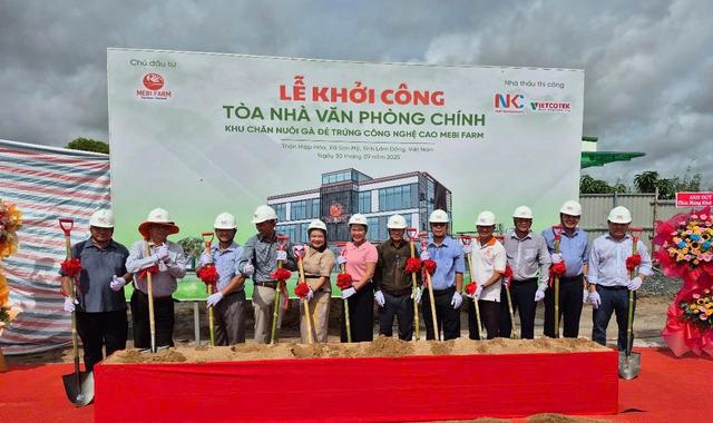 Mebi Farm khởi công tòa nhà điều hành thông minh - Ảnh 1.