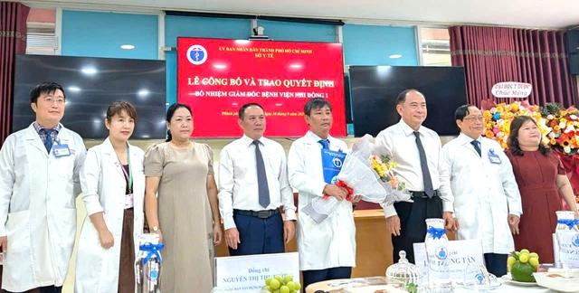 Bệnh viện Nhi đồng 1 TP.HCM có giám đốc mới - Ảnh 1.