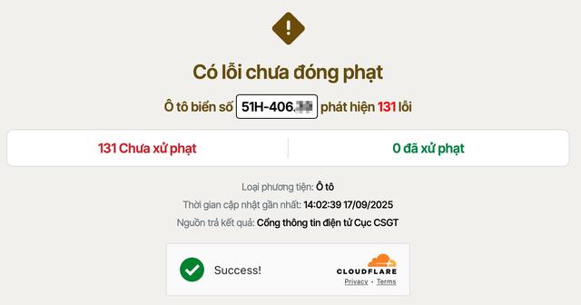 Ô tô ở TP.HCM bị CSGT phạt nguội kỷ lục 131 lần trong 1 năm - Ảnh 1.