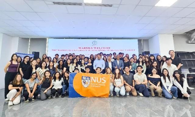 CT Group bắt tay cùng Đại học Quốc gia Singapore - NUS - Ảnh 1.