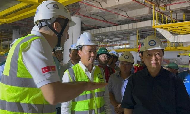 Phó thủ tướng Trần Hồng Hà kiểm tra, đốc thúc tiến độ sân bay Long Thành - Ảnh 1.