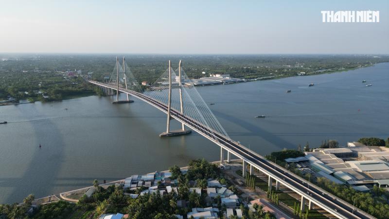 Những cây cầu ngàn tỉ nối Vĩnh Long và các tỉnh, thành Tây Nam bộ - Ảnh 1.