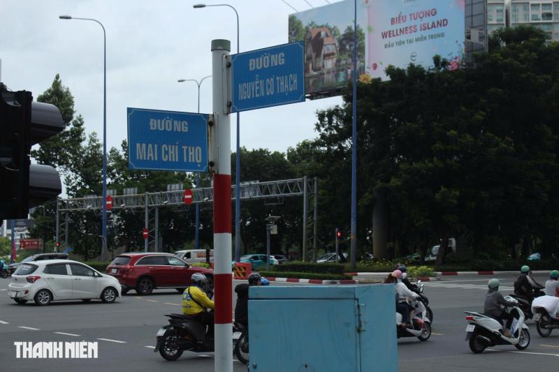 Cận cảnh đường có làn riêng cho xe đạp ở TP.HCM: Rộng và mát mẻ - Ảnh 9.
