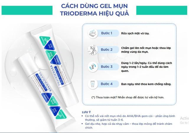 Cách sử dụng kem chấm mụn Trioderma chuẩn chuyên gia: Bí kíp hết mụn, ngăn tái phát!- Ảnh 9.