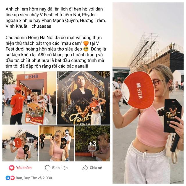 V Fest tưng bừng, giới trẻ check-in tại ‘góc sống ảo’ của SHB- Ảnh 4.