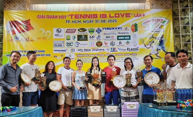 Tennis Is Love 2025: Sân chơi phong trào, lan tỏa yêu thương- Ảnh 3.